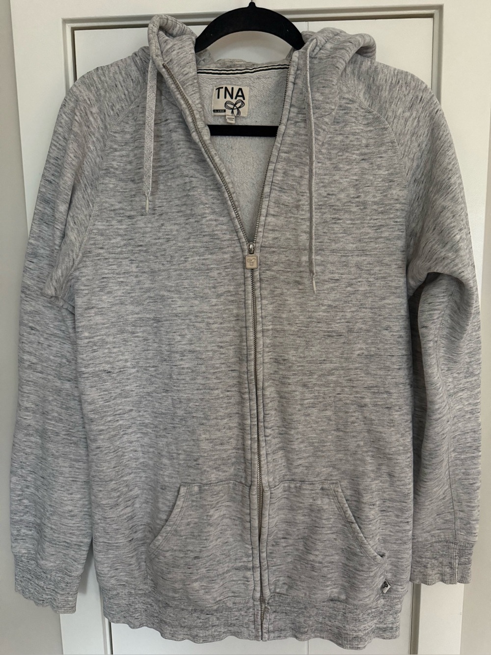 🌸 TNA (Aritzia) The Perfect Oversized Zip-Up Hoodie - Size XL 🌸